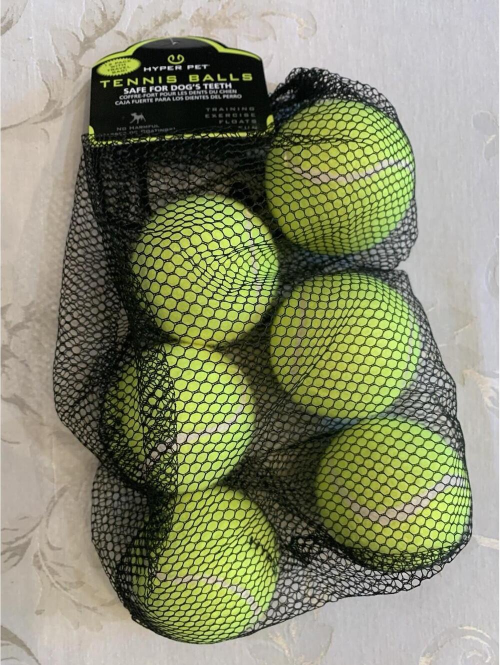 Bag Of 6 Hyper Pet Tennis Balls